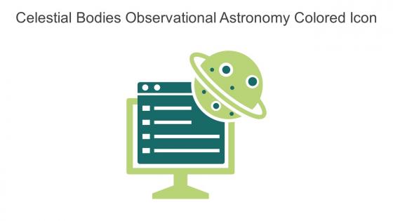 Celestial Bodies Observational Astronomy Colored Icon In Powerpoint Pptx Png And Editable Eps Format