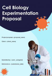 Cell Biology Experimentation Proposal Report Sample Example Document