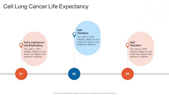 Cell Lung Cancer Life Expectancy In Powerpoint And Google Slides Cpb