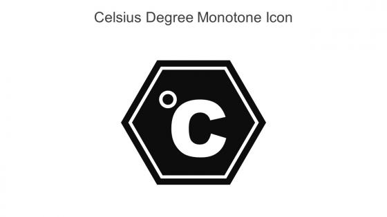 Celsius Degree Monotone Icon In Powerpoint Pptx Png And Editable Eps Format