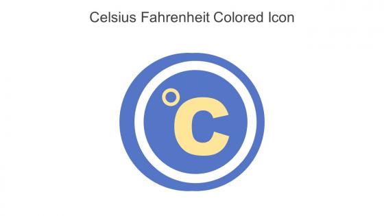 Celsius Fahrenheit Colored Icon In Powerpoint Pptx Png And Editable Eps Format