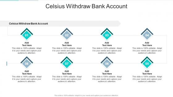 Celsius Withdraw Bank Account In Powerpoint And Google Slides Cpb