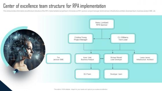 Center Of Excellence Team Structure Challenges Of RPA Implementation