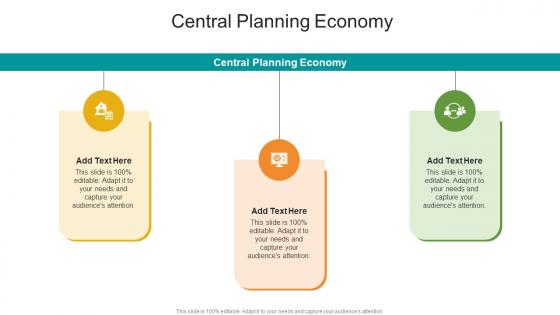 Central Planning Economy In Powerpoint And Google Slides Cpb
