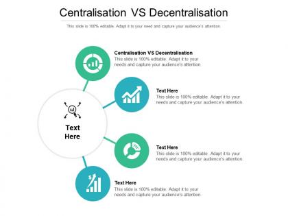 Centralisation vs decentralisation ppt powerpoint presentation show example introduction cpb