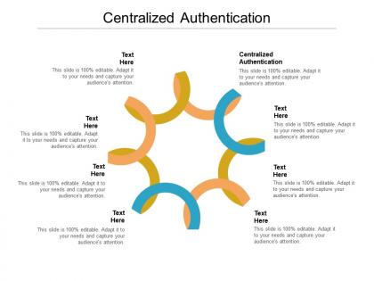 Centralized authentication ppt powerpoint presentation portfolio infographics cpb
