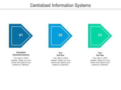 Centralized information systems ppt powerpoint presentation model gridlines cpb