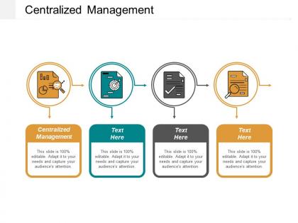Centralized management ppt powerpoint presentation infographic template graphics tutorials cpb