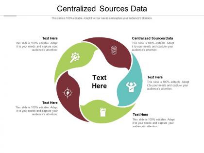Centralized sources data ppt powerpoint presentation layouts portfolio cpb