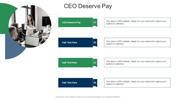 CEO Deserve Pay In Powerpoint And Google Slides Cpb
