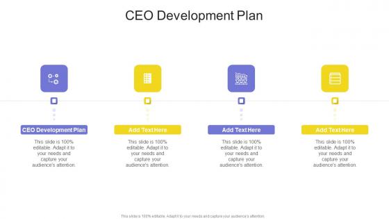 CEO Development Plan In Powerpoint And Google Slides Cpb