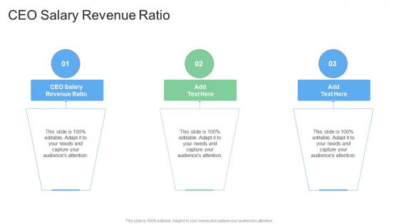 CEO Salary Revenue Ratio In Powerpoint And Google Slides Cpb