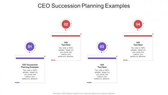 CEO Succession Planning Examples In Powerpoint And Google Slides Cpb
