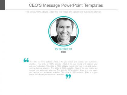 Ceos message powerpoint templates