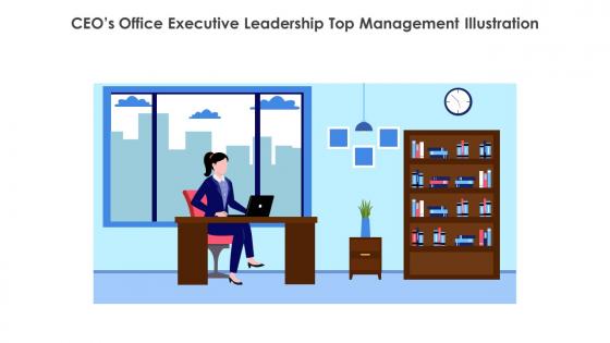 CEOs Office Executive Leadership Top Management Illustration
