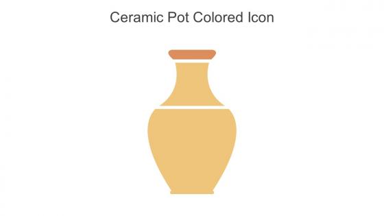 Ceramic Pot Colored Icon In Powerpoint Pptx Png And Editable Eps Format