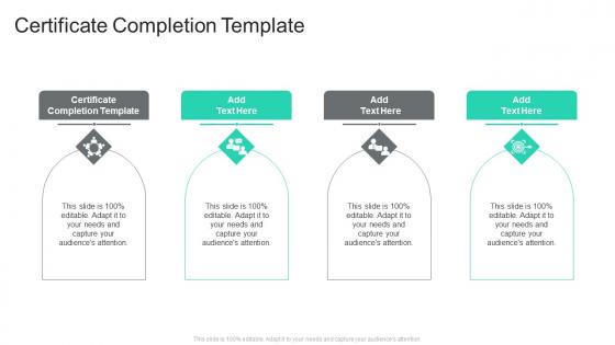 Certificate Completion Template In Powerpoint And Google Slides Cpb