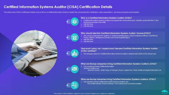 Certified Information Systems Auditor CISA Certification Details Professional Certification Programs