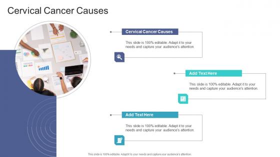 Cervical Cancer Causes In Powerpoint And Google Slides Cpb