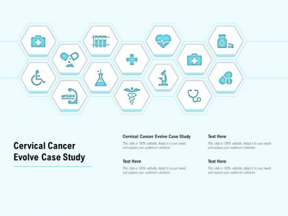 Cervical cancer evolve case study ppt powerpoint presentation slides example file