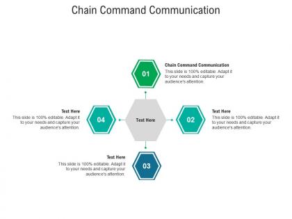 Chain command communication ppt powerpoint presentation ideas demonstration cpb