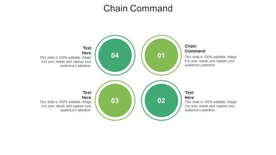 Chain command ppt powerpoint presentation pictures display cpb