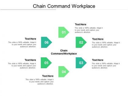 Chain command workplace ppt powerpoint presentation styles topics cpb
