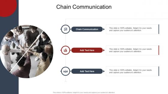 Chain Communication In Powerpoint And Google Slides Cpb