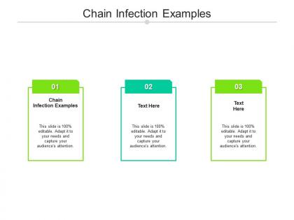 Chain infection examples ppt powerpoint presentation infographic template graphics design cpb