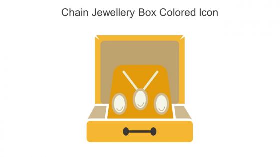 Chain Jewellery Box Colored Icon In Powerpoint Pptx Png And Editable Eps Format