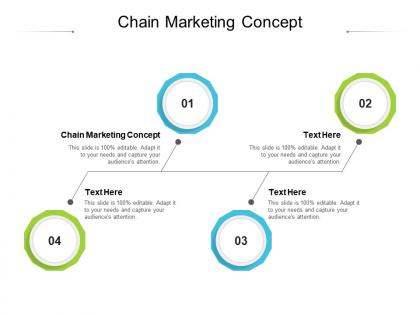 Chain marketing concept ppt powerpoint presentation slides guidelines cpb