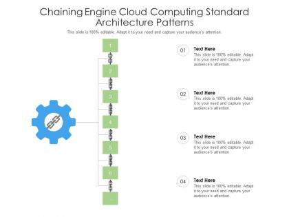 Chaining engine cloud computing standard architecture patterns ppt powerpoint slide