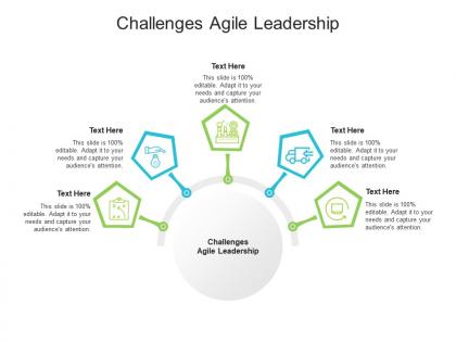 Challenges agile leadership ppt powerpoint presentation pictures examples cpb