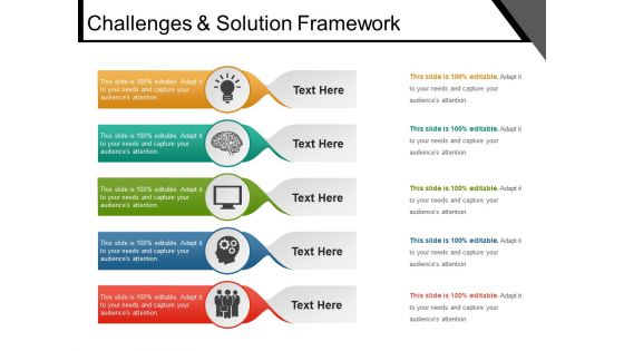 Challenges and solution framework good ppt example
