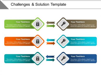Challenges and solution template powerpoint guide