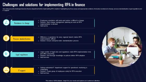 Challenges And Solutions For Implementing RPA In Finance