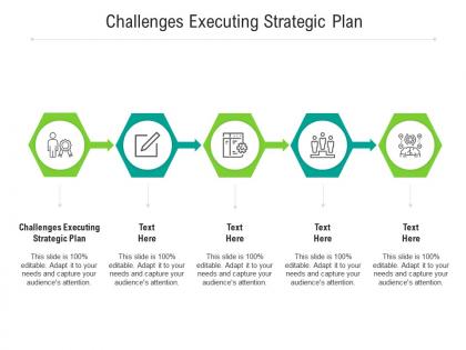 Challenges executing strategic plan ppt powerpoint presentation infographics example topics cpb