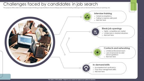 Challenges Faced By Candidates In Job Search Storyboard SS