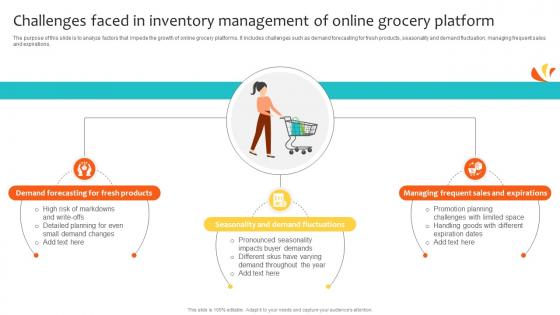 Challenges Faced In Inventory Management Of Online Navigating Landscape Of Online Grocery Shopping
