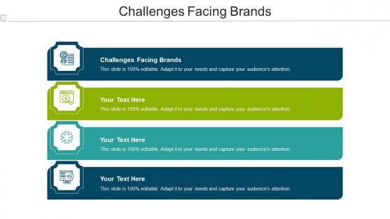 Challenges Facing Brands Ppt Powerpoint Presentation Model Elements Cpb