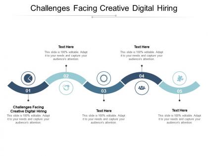 Challenges facing creative digital hiring ppt powerpoint presentation show mockup cpb