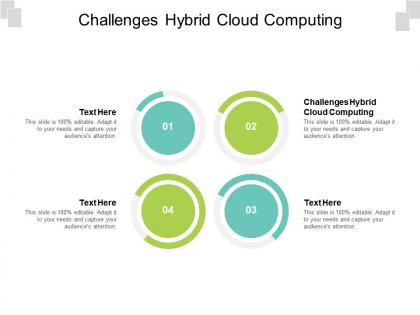 Challenges hybrid cloud computing ppt powerpoint presentation professional background images cpb