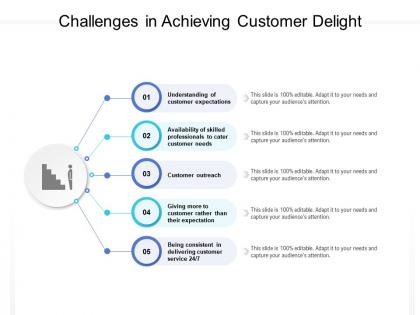 Challenges in achieving customer delight