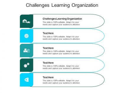 Challenges learning organization ppt powerpoint presentation inspiration information cpb