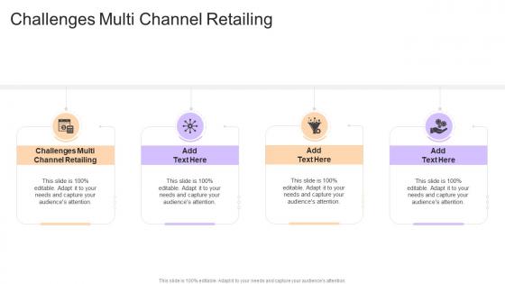 Challenges Multi Channel Retailing In Powerpoint And Google Slides Cpb
