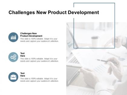 Challenges new product development ppt powerpoint presentation portfolio cpb