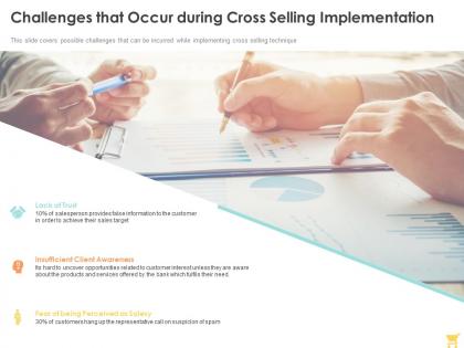 Challenges that occur during cross selling implementation ppt powerpoint presentation outline