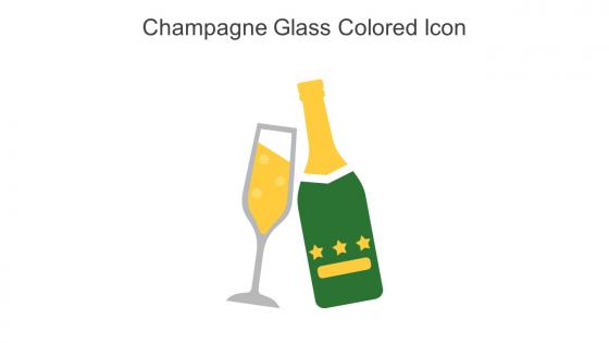 Champagne Glass Colored Icon In Powerpoint Pptx Png And Editable Eps Format