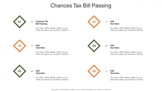 Chances Tax Bill Passing In Powerpoint And Google Slides Cpb
