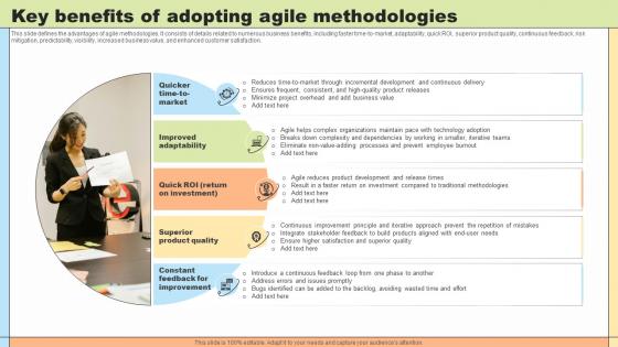 Change Agility Key Benefits Of Adopting Agile Methodologies CM SS V